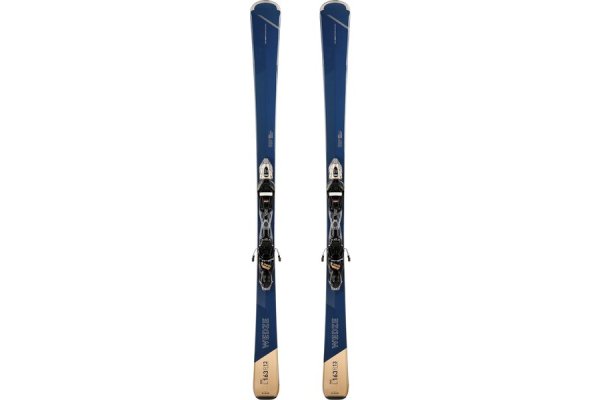 Women’s Alpine Skis With Binding - Boost 580 - Navy Blue