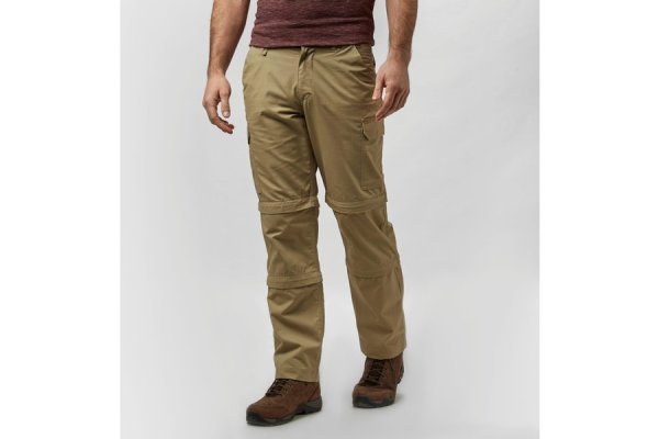 Men's Ramble II Double Zip Off Trousers, Beige