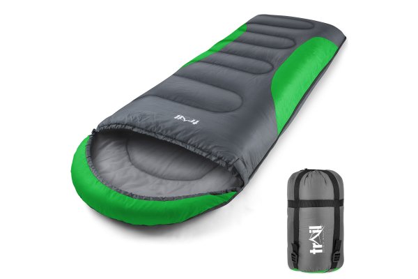 Alpine Hooded Sleeping Bag 250gsm