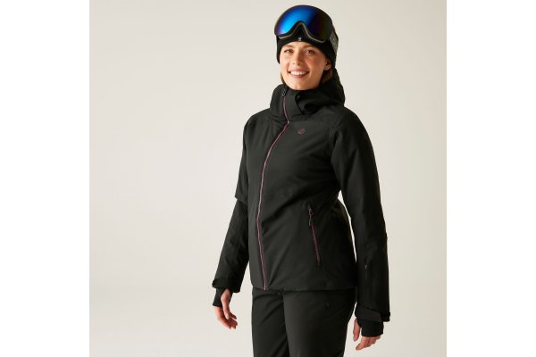 Dare 2b Women's Flurry II Waterproof Ski Jacket Black