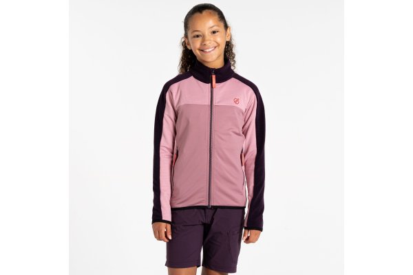 Dare 2b Kids' Emergent IV Stretch Midlayer Deep Plum