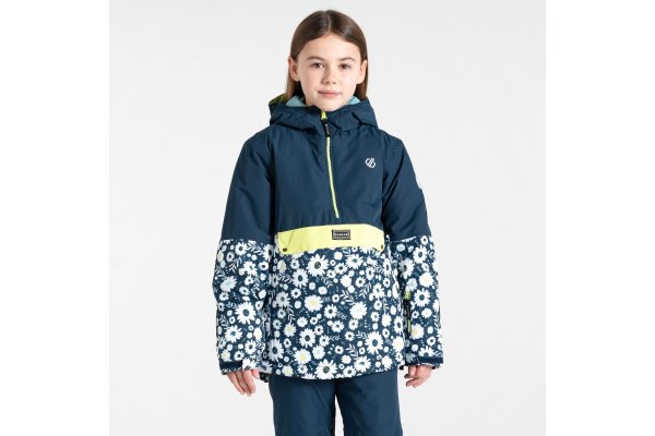 Dare 2b Kids' Freehand Overhead Ski Jacket Moonlight Denim D