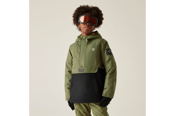 Dare 2b Kids' Freehand II Ski Jacket Olive Green