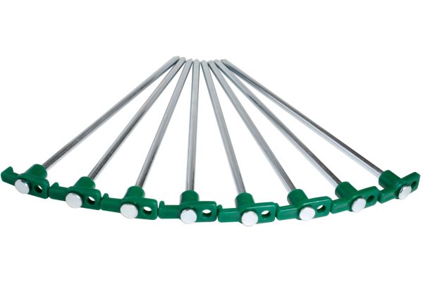 Halfords Groundhog Tent Pegs 8 Pack