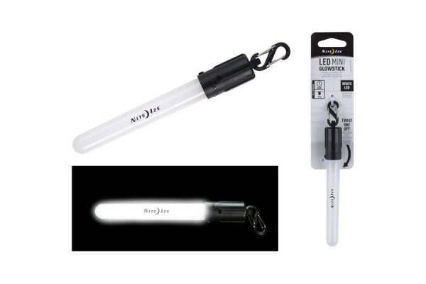 Niteize MINI GLOWSTICK WHITE, Clear