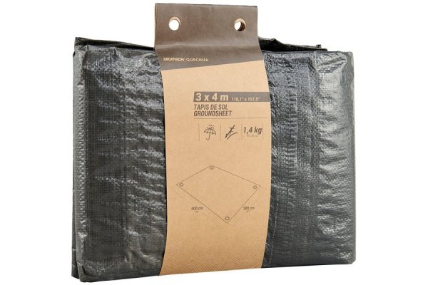 Waterproof Groundsheet For Tents And Camping Trips – 3 X 4 M