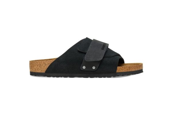 Birkenstock - Kyoto Nubuck/Suede Leather - Sandals size 44 -