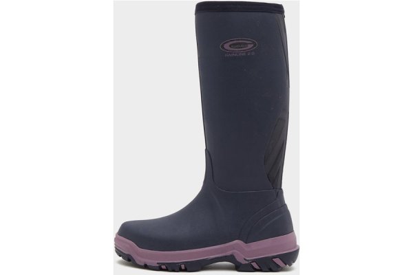 Womens Rainline 2.0 Wellington Boots - Purple