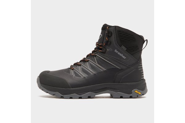 Brasher Men's Jura Mid Waterproof Walking Boot, Black