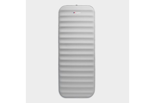 Berghaus Air Single Self-Inflating Mat, Grey