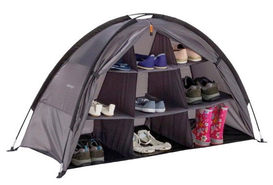 Kampa Susie Tall Camping Cupboard Storage Unit